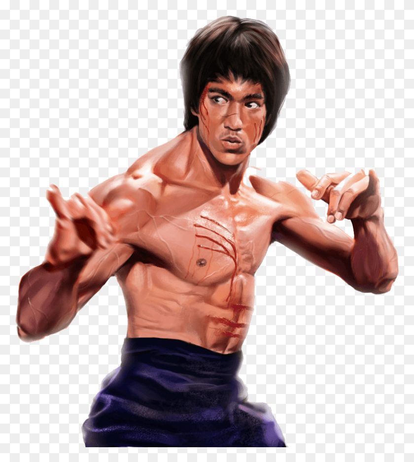 Bruce lee Clipart.