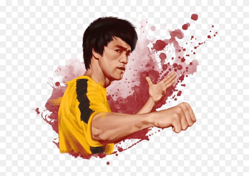 631x533 Bruce Made Significant Contributions To The World As Drawing Brucelee Er, Dance Pose, Leisure Activities, Performer HD PNG Download