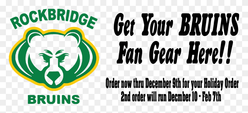 1986x830 Bruins Fans Shop Our Rockbridge Products Below Graphic Design, Text, Logo, Symbol HD PNG Download