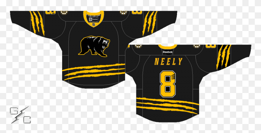 1014x480 Bruinsfixed Bruins Alternate Jersey Concepts, Clothing, Apparel, Text HD PNG Download