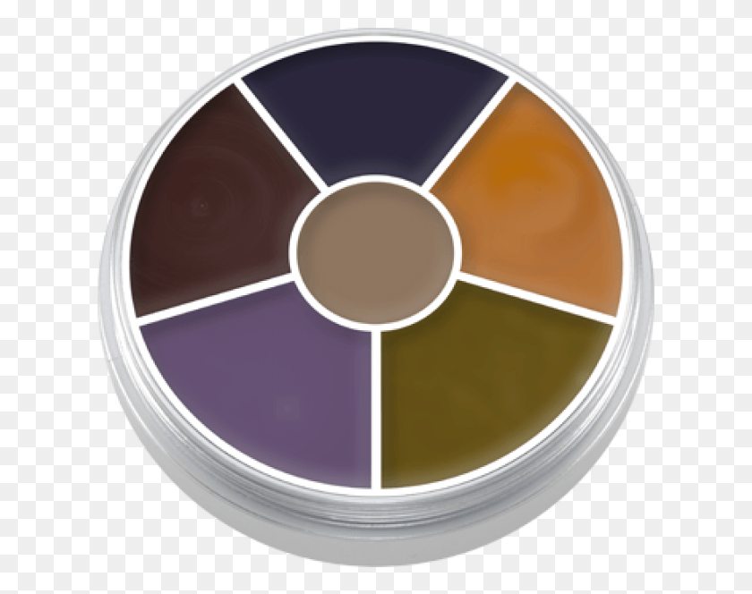 623x604 Bruise Transparent Fake Kryolan Cream Color Circle Blackeye, Disk, Logo, Symbol HD PNG Download