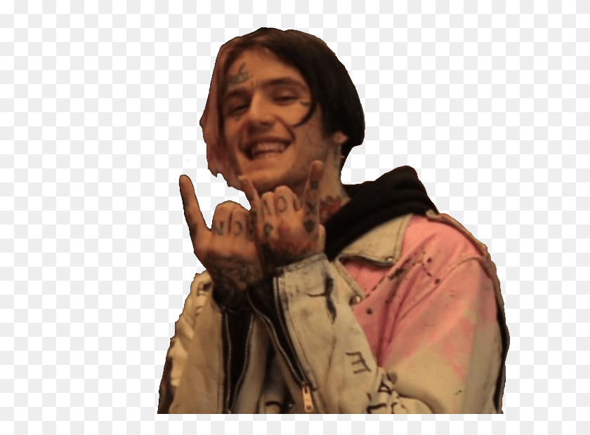 677x560 Bruiter Peep Wallpaper Lil Peep, Clothing, Apparel, Person HD PNG Download