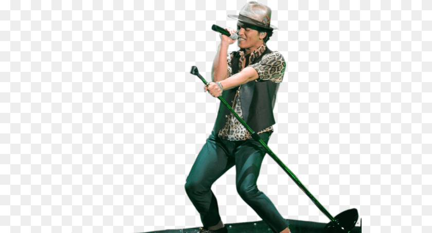 566x454 Bruno Mars Returns To The Cosmopolitan For New Year39s Miniature Golf, Solo Performance, Concert, Crowd, Person Clipart PNG