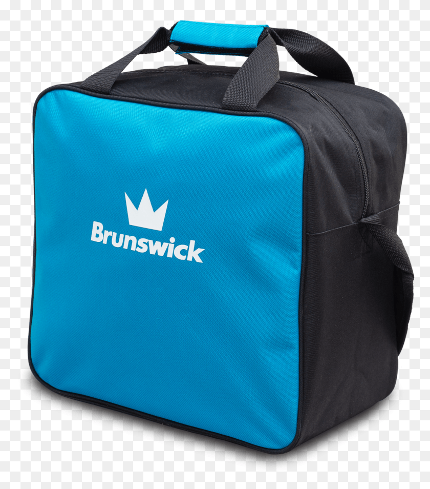 1164x1335 Brunswick T Zone Single Ball Bowling Bag Blue Wave Hand Luggage, Backpack, Logo, Symbol HD PNG Download