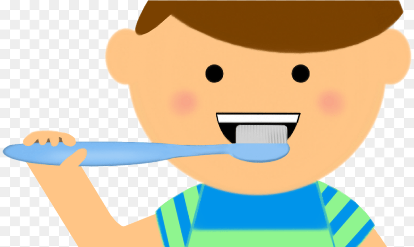 1055x631 Brush Your Teeth Device, Tool, Baby, Person Clipart PNG