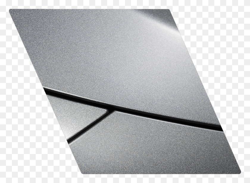 785x562 Descargar Png Molde De Metal Cepillado Procesado Carcasa Innovador Acabado De Metal, Iluminación, Triángulo, Pantalla Hd Png
