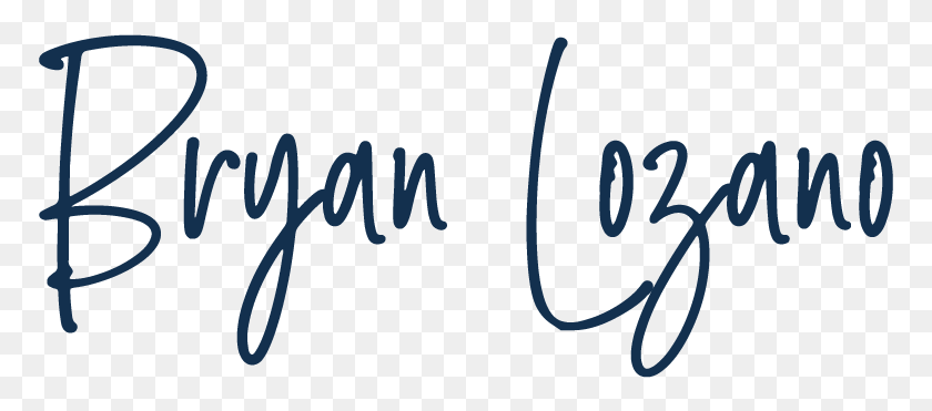 771x311 Bryan Lozano Calligraphy, Text, Handwriting, Alphabet HD PNG Download