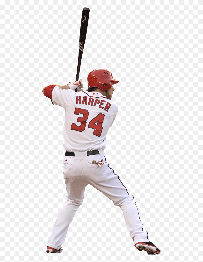 491x1024 Bryce Harper Bryce Harper No Background, Clothing, Person, People HD PNG Download