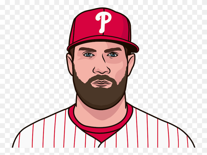 750x569 Bryce Harper Launched His First Grand Slam With The Jose Altuve Clip Art, Face, Person, Human HD PNG Download