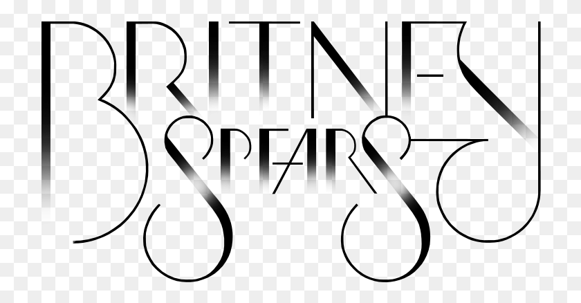 724x378 Bspears Logo Britney Spears Logo Name, Gray, World Of Warcraft HD PNG Download