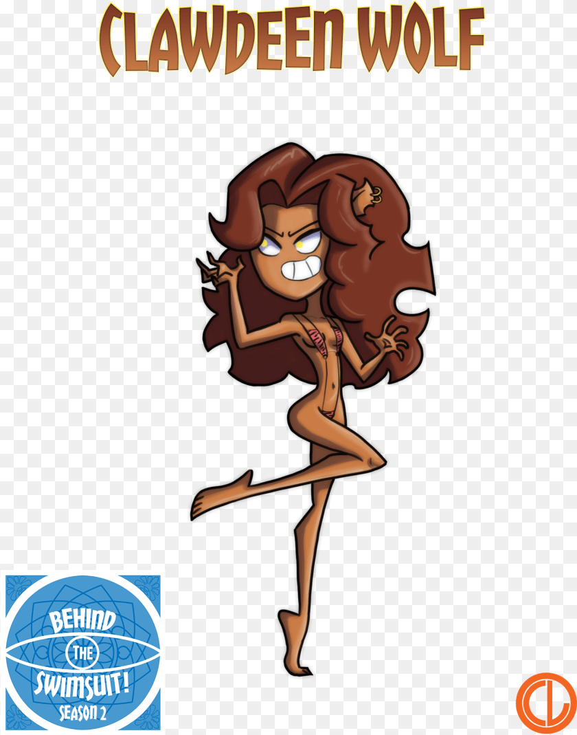 Bts Clawdeen Wolf Cartoon, Advertisement, Poster, Adult, Person PNG
