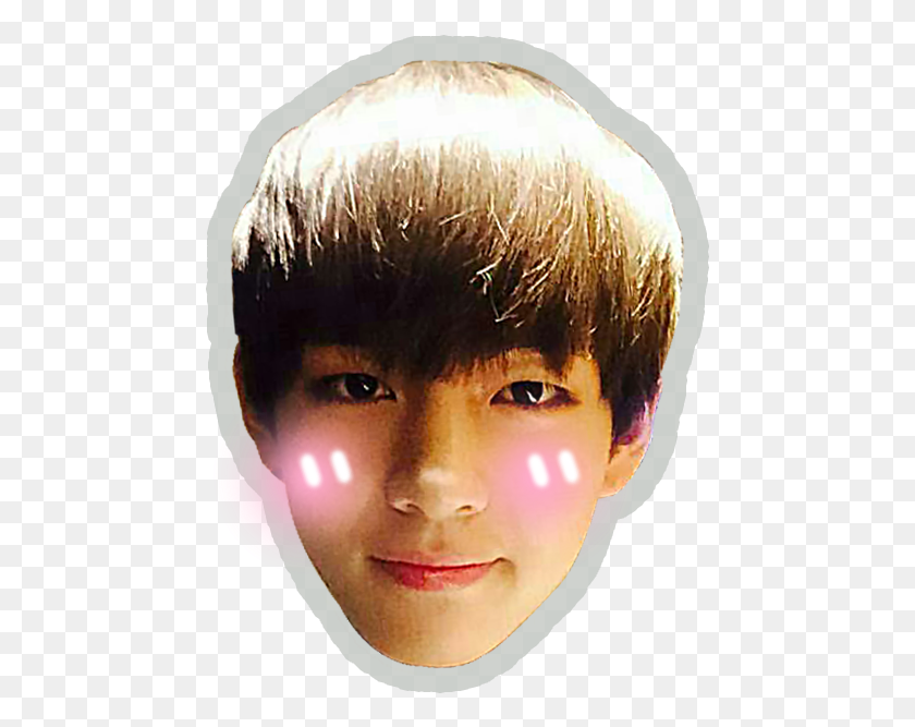 465x607 Bts Head Bts Head Icon Transparent, Face, Person, Human HD PNG Download