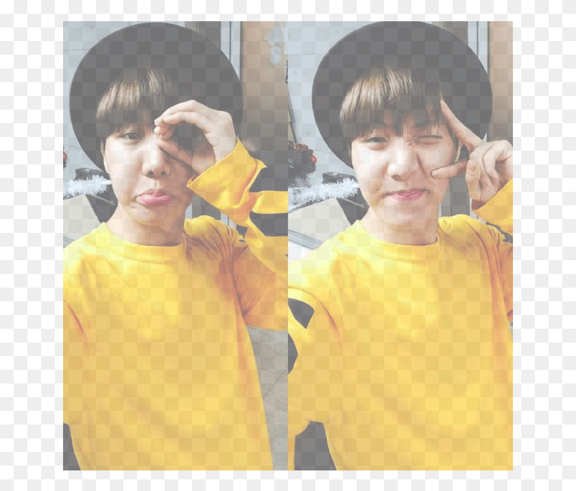 657x657 Bts Jhope In Yellow, Person, Clothing, Face HD PNG Download