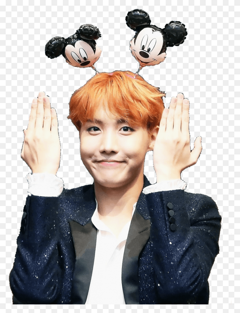 1216x1612 Bts Jhope Transparent Background, Person, Face, People HD PNG Download