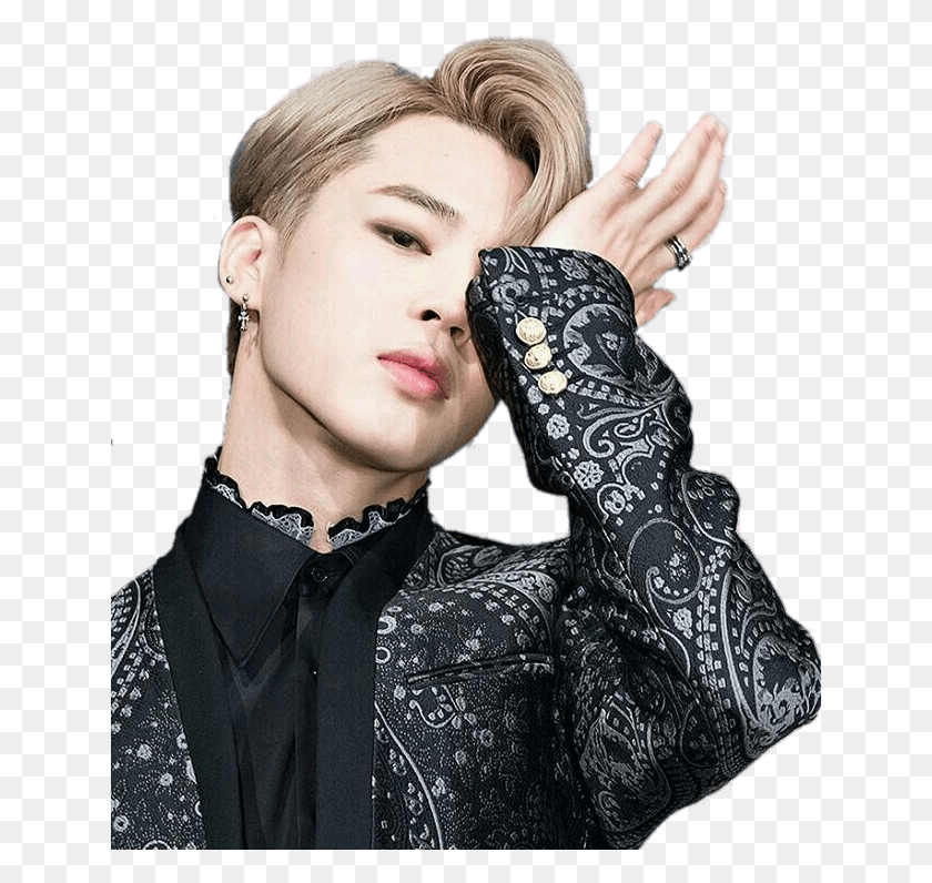 641x736 Bts Jimin Posing Jimin Blood Sweat And Tears, Person, Clothing, Face HD PNG Download