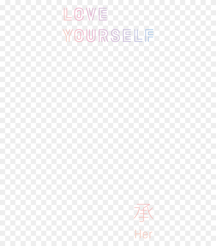352x900 Bts Love Yourself Logo Pattern, Gray, Concrete, Texture HD PNG Download