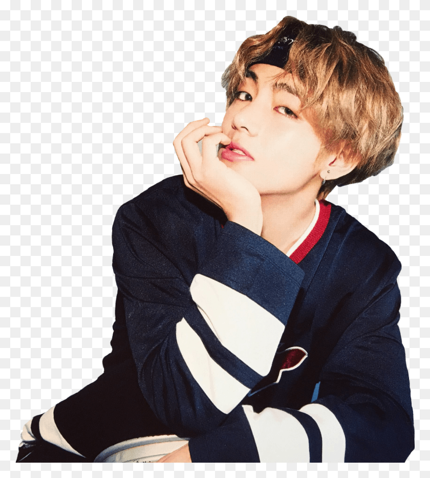 1707x1914 Bts Sticker Bts Taehyung Transparent Background, Sleeve, Clothing, Apparel HD PNG Download