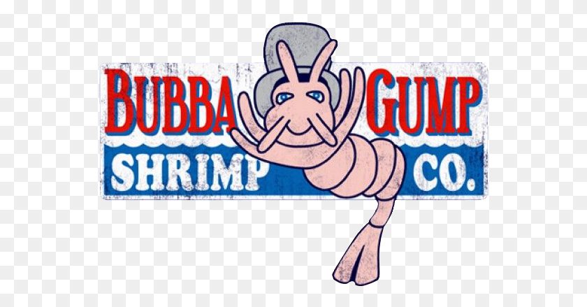 558x379 Bubba Gump Bubba Gump Shrimp, Label, Text, Sticker HD PNG Download