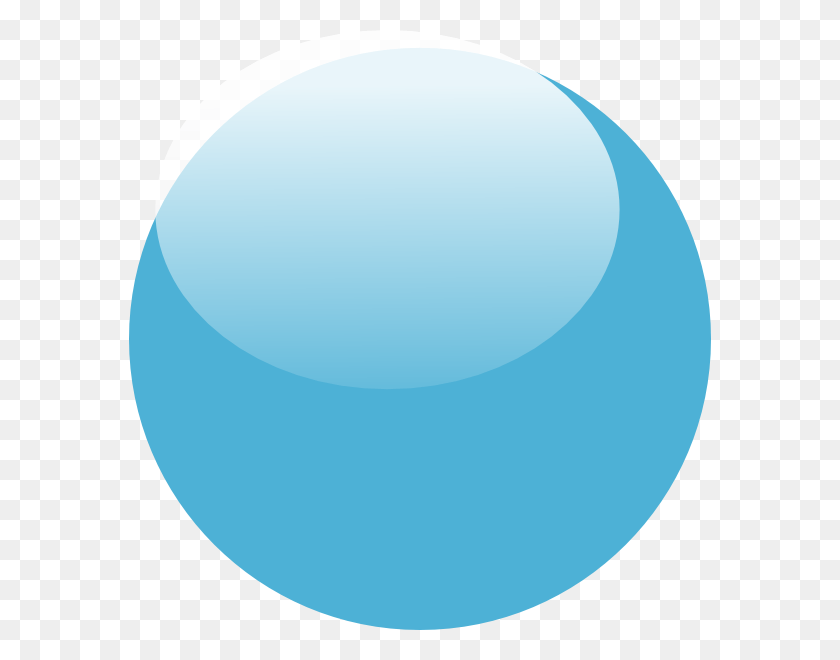 582x600 Bubble Blue 2 Svg Clip Arts 582 X 600 Px Circle, Sphere, Balloon, Ball HD PNG Download