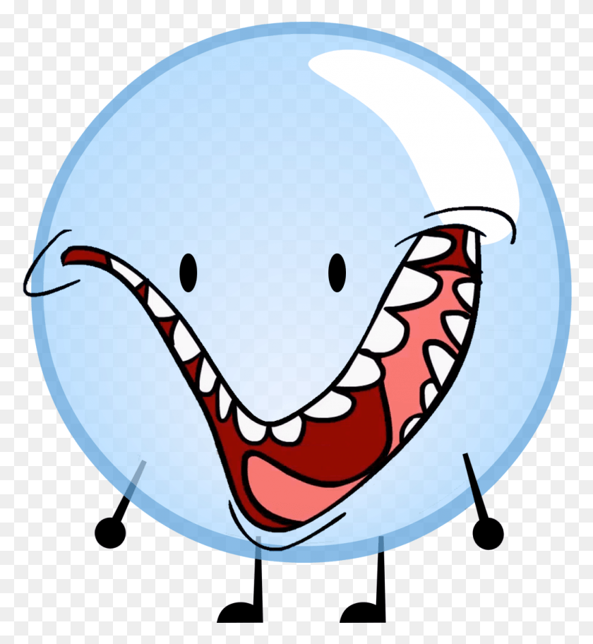 1036x1132 Bubble Derp Face Bfdi Bubble Weird Face, Shark, Sea Life, Fish HD PNG Download