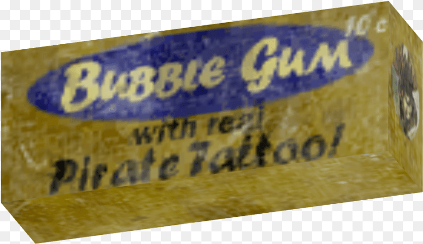 Bubblegum Fallout Bubblegum, Scoreboard, Box, Text, Plastic Wrap PNG