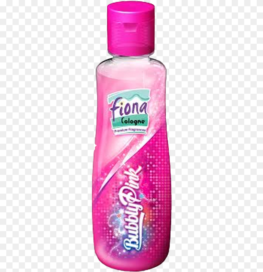 Bubbly Pink Plastic Bottle, Can, Tin Sticker PNG