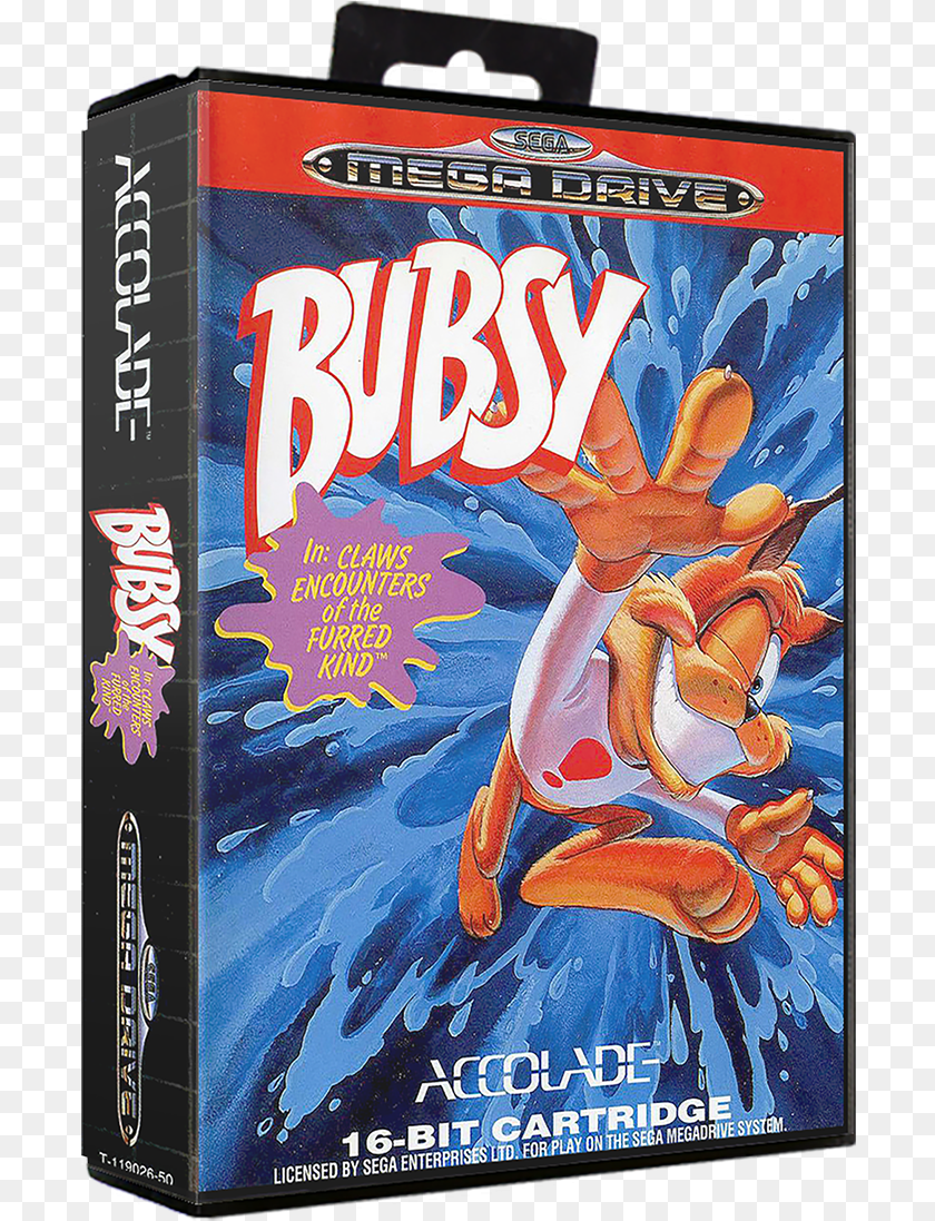 697x1097 Bubsy Sega Mega Drive, Person Transparent PNG