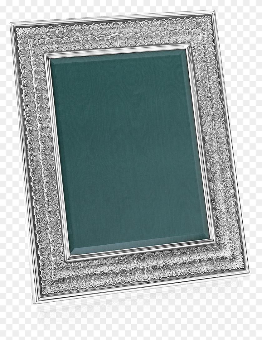 1286x1701 Buccellati Frames Double Linenfold Frames Picture Frame, Rug, Mirror HD PNG Download