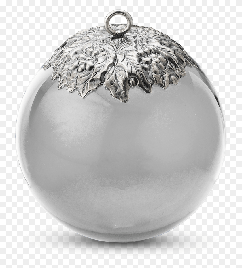 1183x1320 Buccellati Giftware Christmas Ornaments Silver Locket, Sphere, Moon, Outer Space HD PNG Download