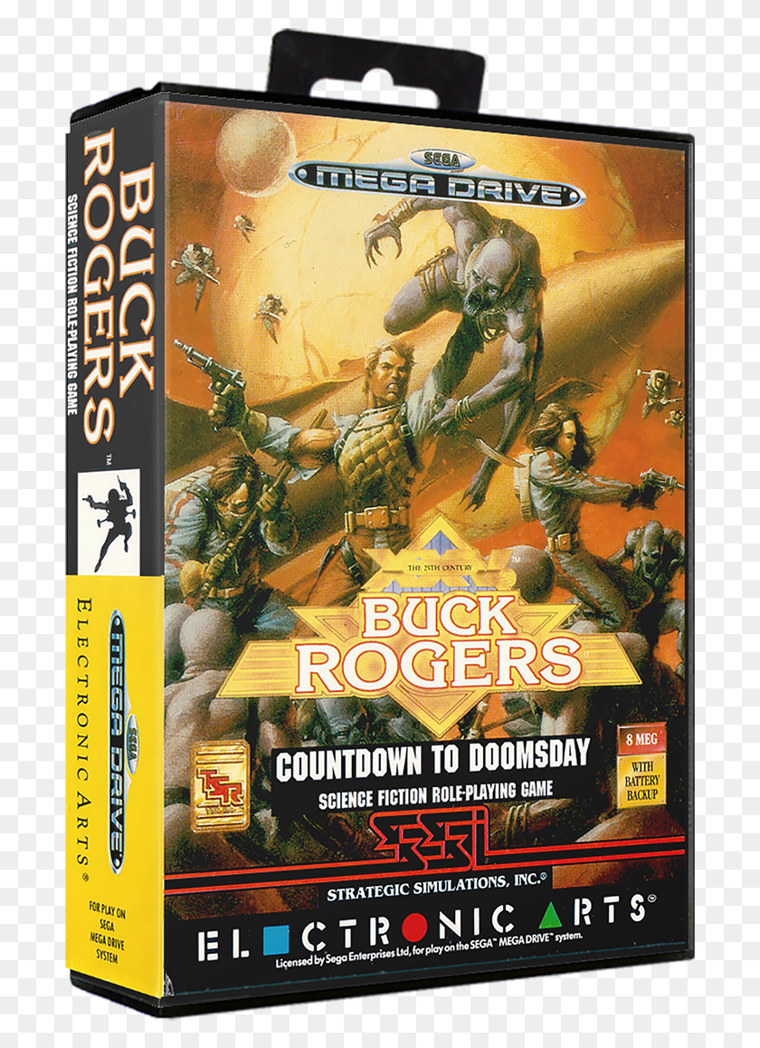 697x1097 Descargar Png Buck Rogers Buck Rogers Countdown To Doomsday Genesis, Cartel, Anuncio, Flyer Hd Png