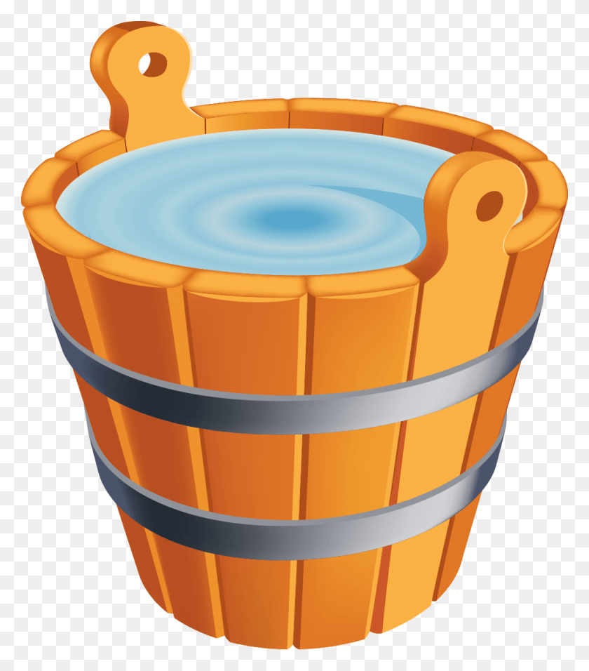 978x1124 Bucket Transparent Water Water In Pail Clipart, Text HD PNG Download