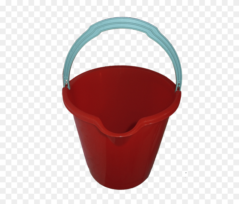 501x656 Bucketvesselplastic Bucketplasticredwater Bucketspout Seau De Sable Fond Transparent, Bucket HD PNG Download