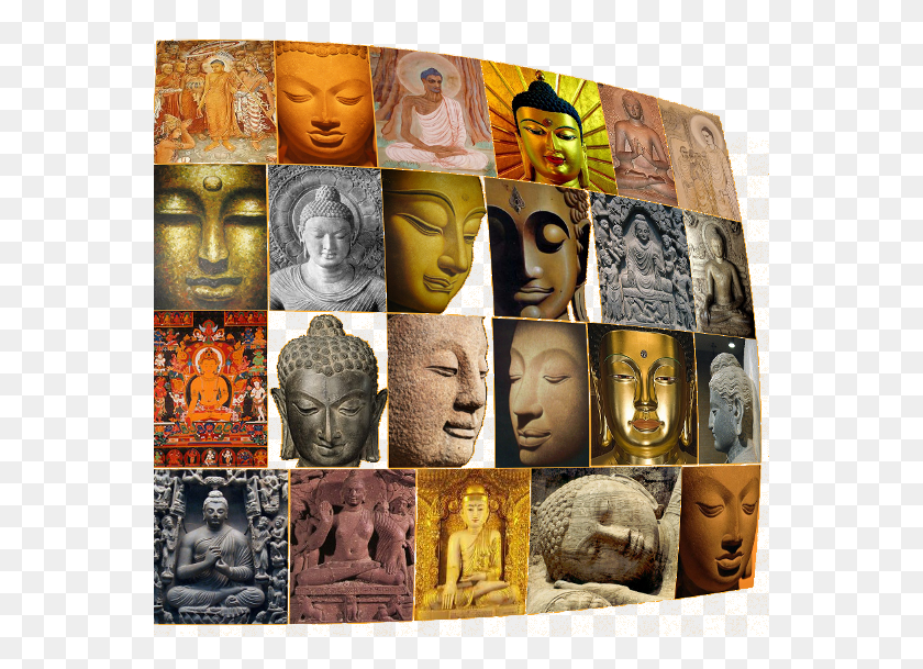560x549 Buddhism Collage, Architecture, Building, Person HD PNG Download