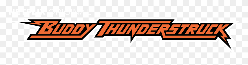 1281x268 Buddy Thunderstruck, Label, Text, Logo HD PNG Download