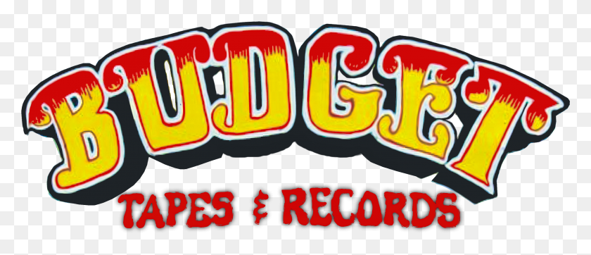 2984x1156 Budget Tapes And Records Logo, Text, Food, Meal HD PNG Download