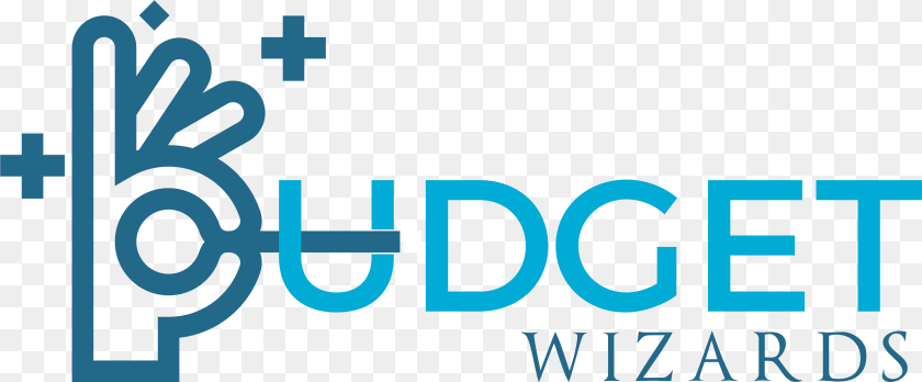 Budget Wizards Logo Color Full Graphic Design, First Aid, Text Transparent PNG