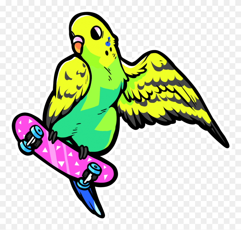 1086x1033 Budgie, Graphics, Symbol HD PNG Download