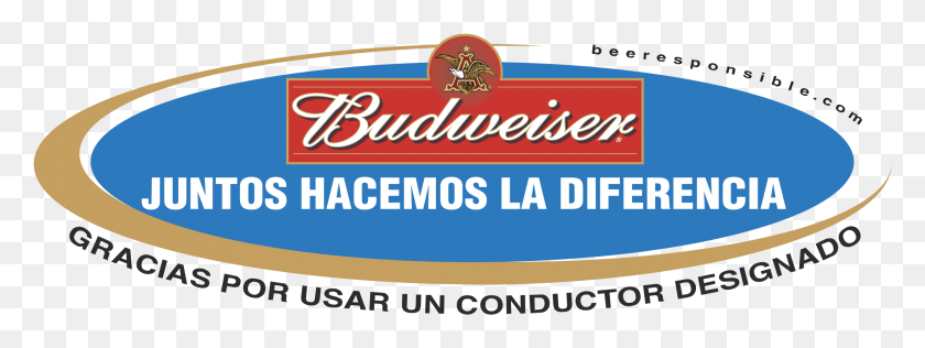 2191x721 Budweiser 07 Logo Transparent Budweiser, Label, Text, Beverage HD PNG Download