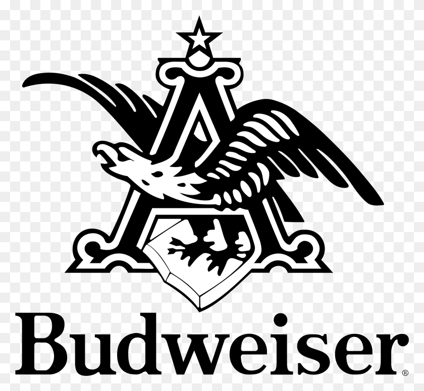 2331x2137 Budweiser 986 Logo Transparent Budweiser A Logo, Stencil, Symbol, Emblem HD PNG Download