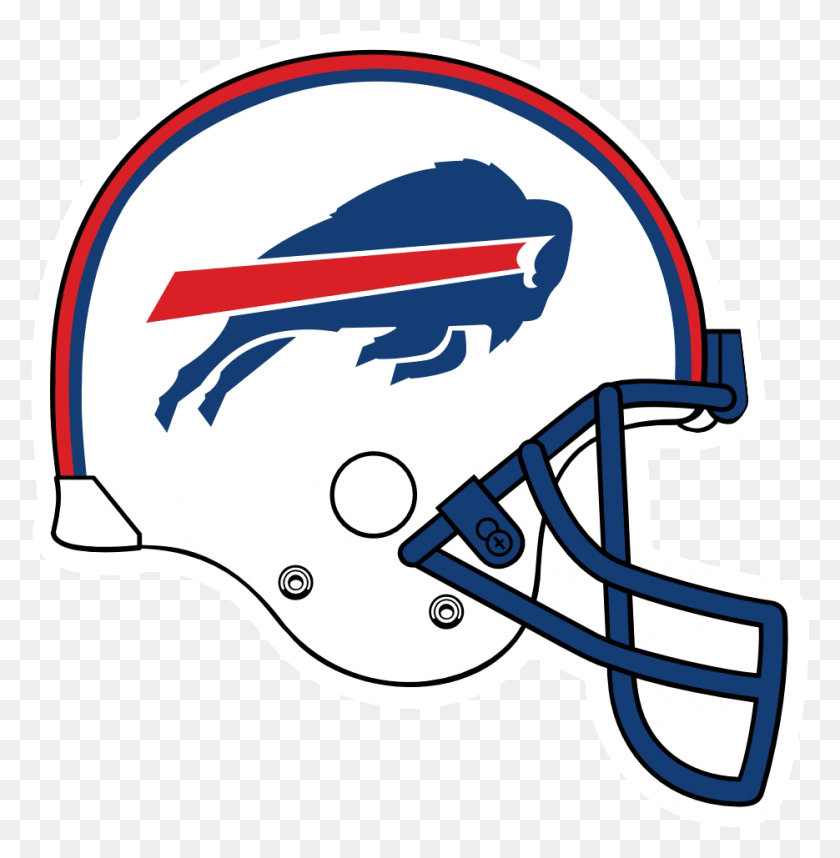 935x957 Логотип Шлема Buffalo Bills, Одежда, Одежда, Командный Вид Спорта Png Скачать