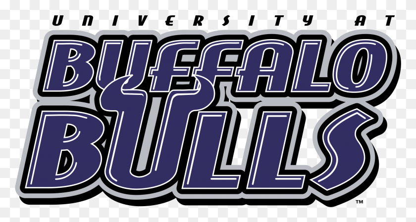 2290x1143 Логотип Buffalo Bulls, Прозрачный Текст, Purple, Fitness Hd Png Скачать