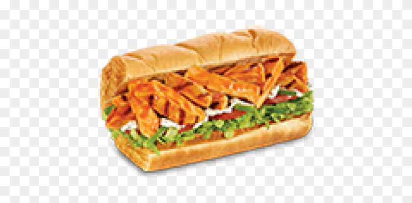 601x355 Buffalo Chicken Sandwich Subway 6 Inch Buffalo Chicken, Food, Burger HD PNG Download