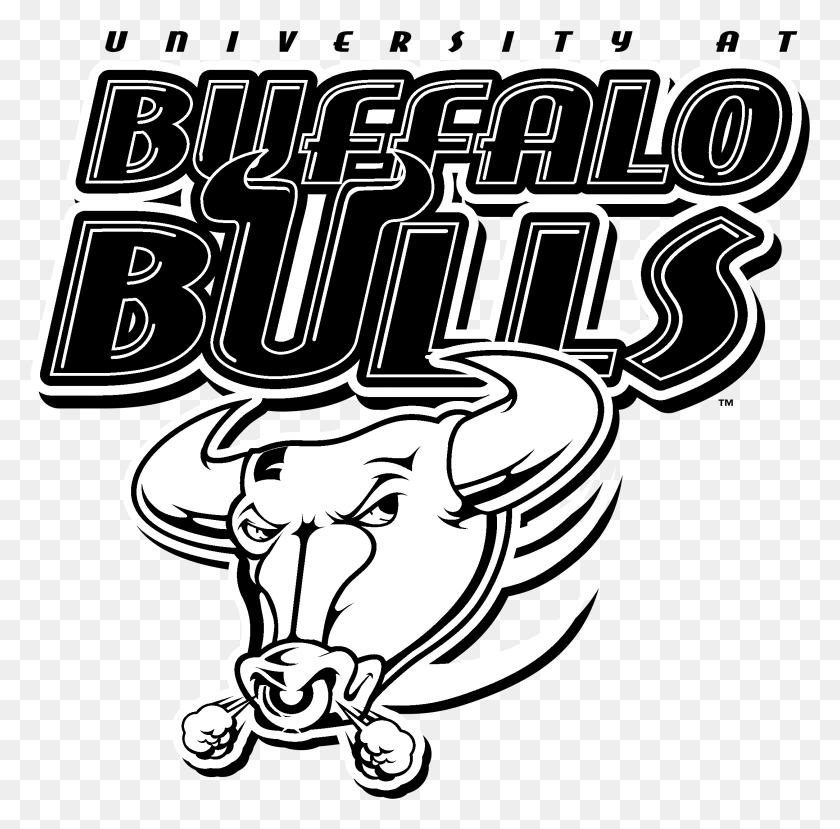 2168x2139 Buffalo Drawing Logo Buffalo Bulls, Text, Alphabet, Symbol HD PNG Download