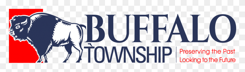 1360x332 Buffalo Township Buffalo Township Working Animal, Word, Text, Alphabet HD PNG Download
