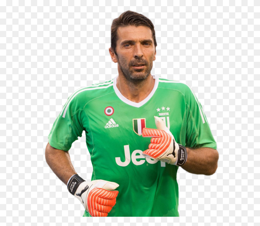 581x671 Buffon Soccer Player, Clothing, Apparel, Person HD PNG Download