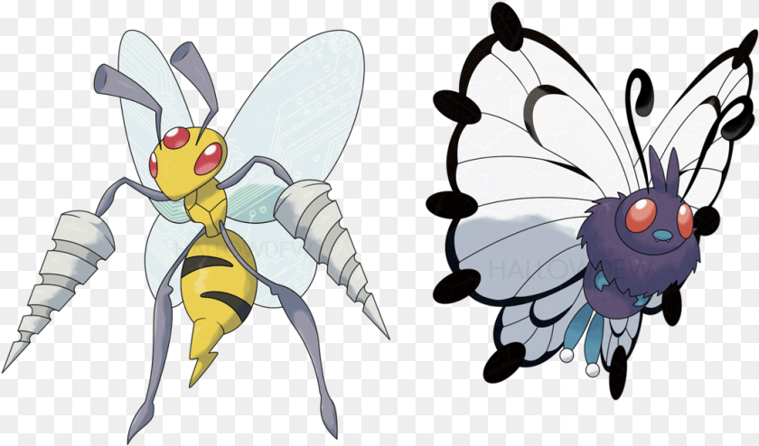 Bug Psychic Pokemon, Animal, Wasp, Invertebrate, Insect Clipart PNG
