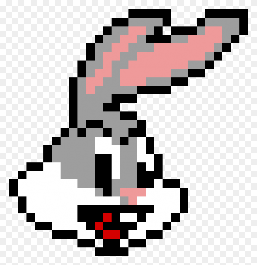 1037x1074 Bugs Bunny By Be83 Bugs Bunny Pixel, Компьютер, Коврик, Бедро Png Скачать