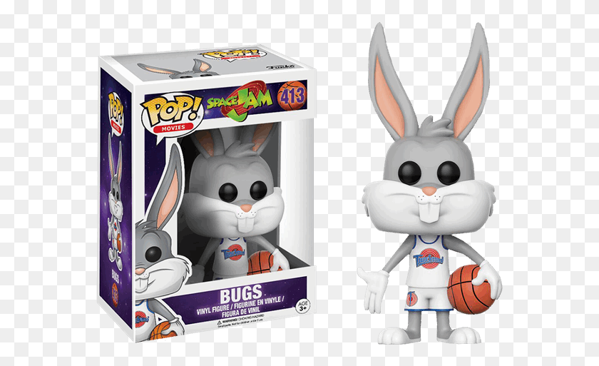 571x453 Bugs Bunny Pop Виниловая Фигура Funko Pop Space Jam Bugs, Игрушка, Текст, Кролик Hd Png Скачать