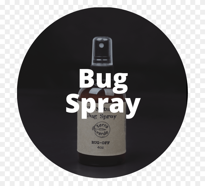 700x700 Bugspray Previous Item Masonjars Circle, Label, Text, Bottle HD PNG Download