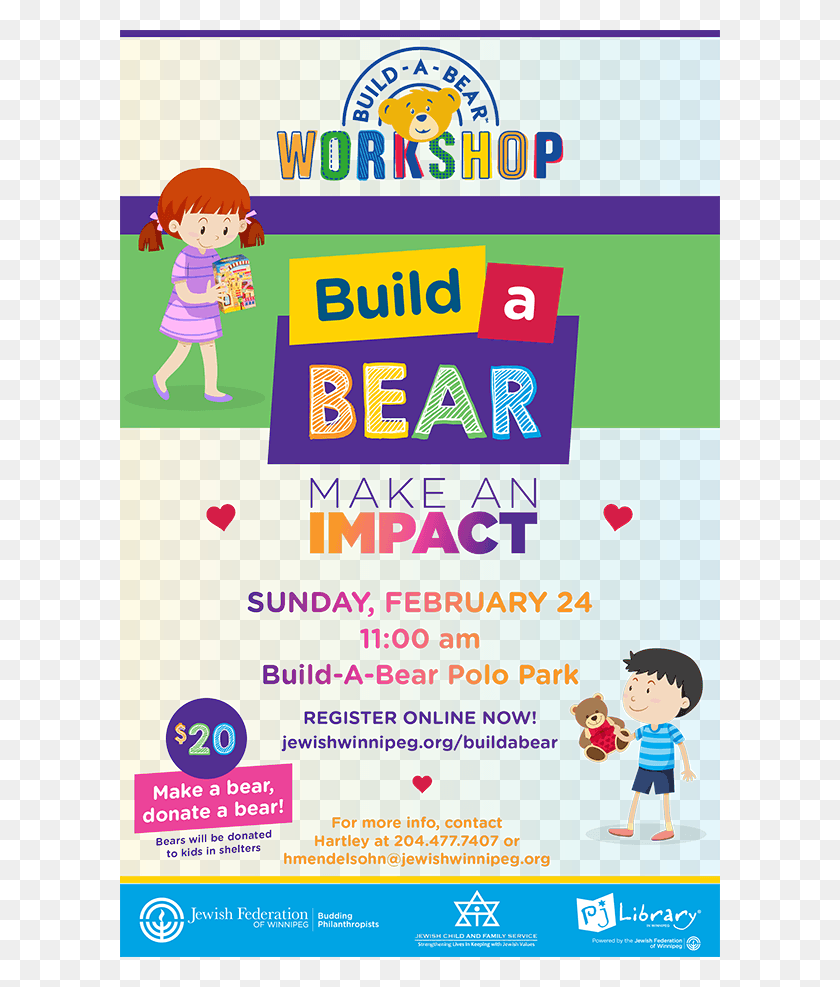 600x927 Build A Bear Make An Impact, Advertisement, Poster, Flyer HD PNG Download